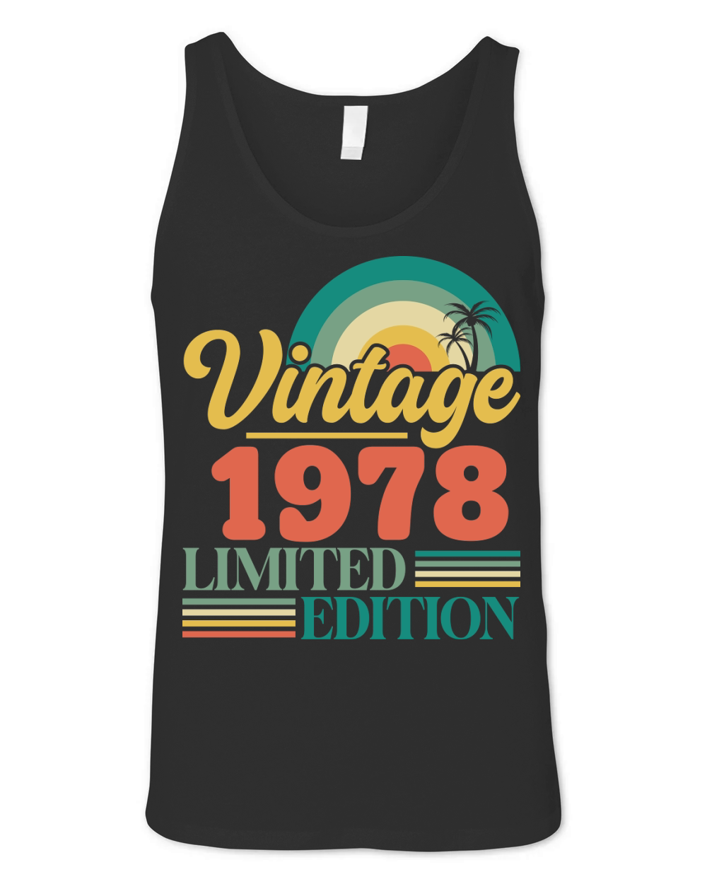 Vintage 1978 limited edition Unisex Jersey Tank