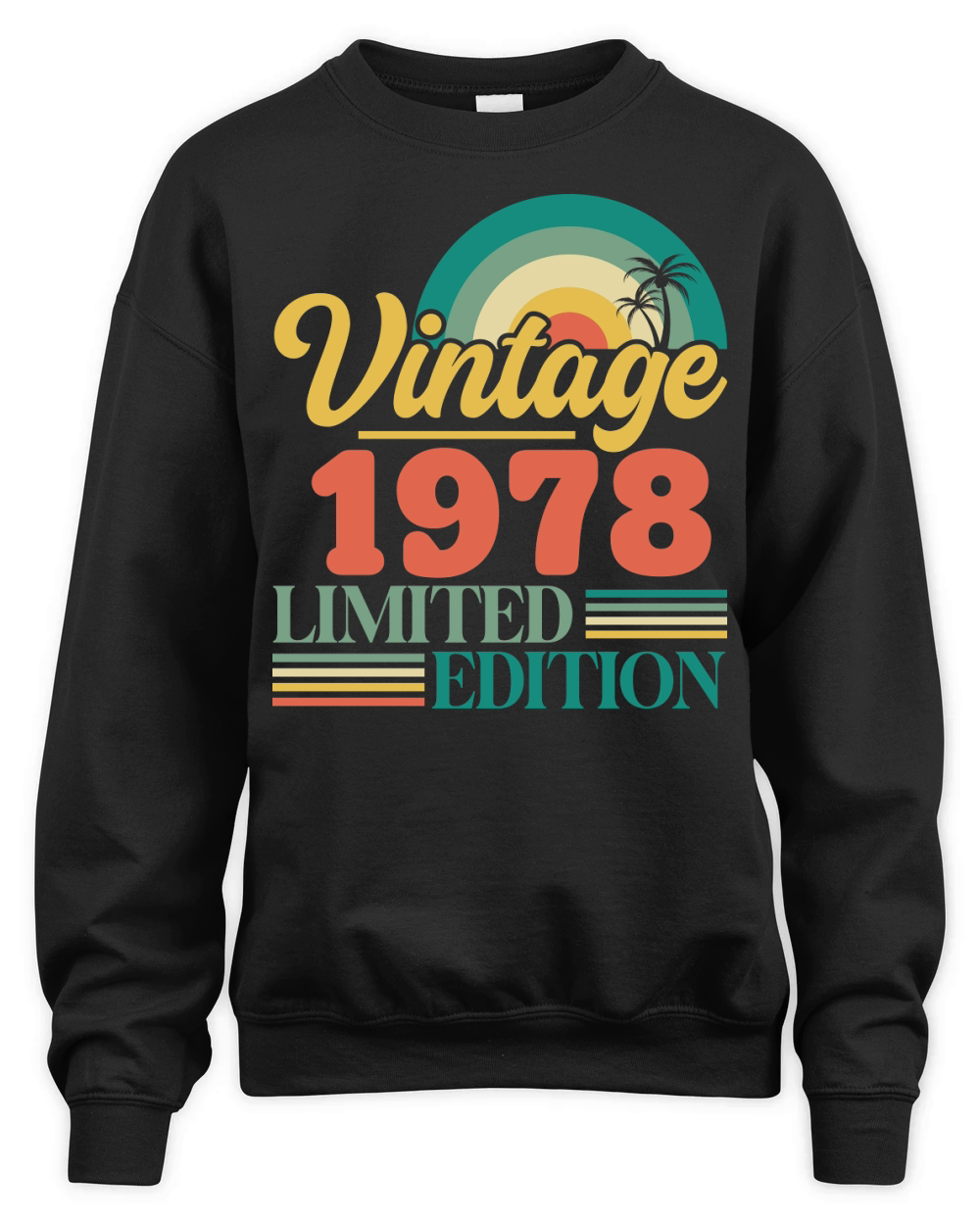 Vintage 1978 limited edition Unisex Premium Crewneck Sweatshirt
