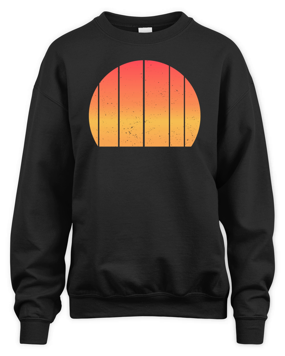 Vintage Retro Sunset (12) Unisex Premium Crewneck Sweatshirt