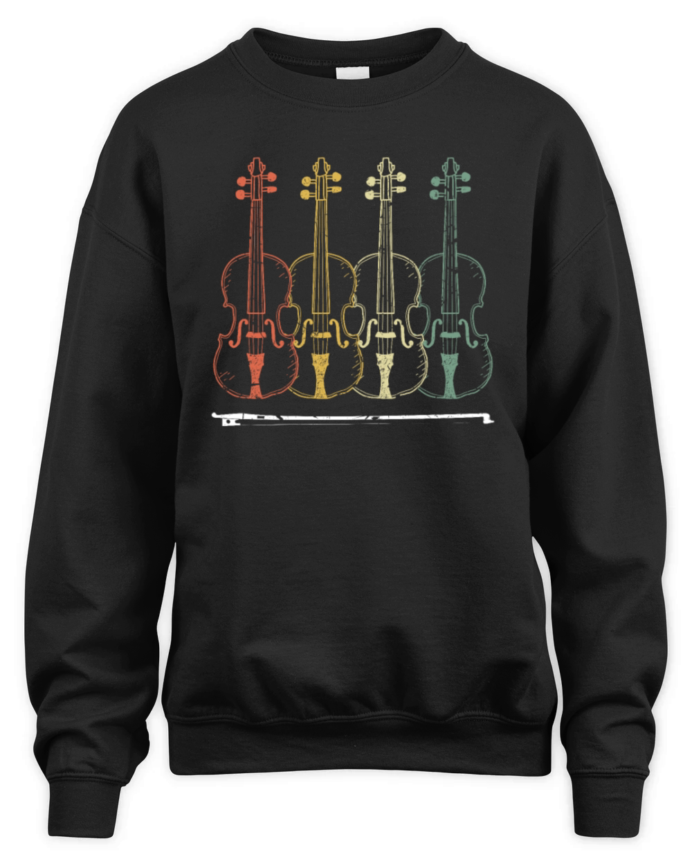 Violin Musical Instrument Unisex Premium Crewneck Sweatshirt