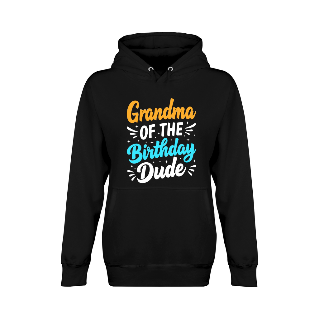 Grandma of the birthday dude Unisex Premium Pullover Hoodie
