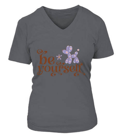 Be Yourself 02 V-neck T-Shirt Woman