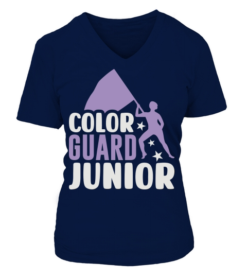 Color Guard Junior 02 V-neck T-Shirt Woman