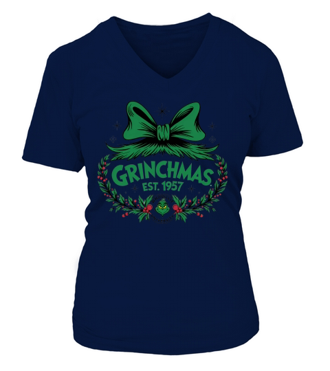 grinchmas V-neck T-Shirt Woman
