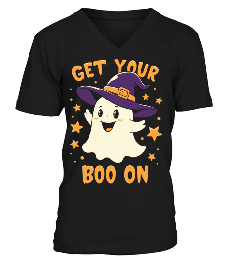 Get Your Boo On V-Neck T-shirt