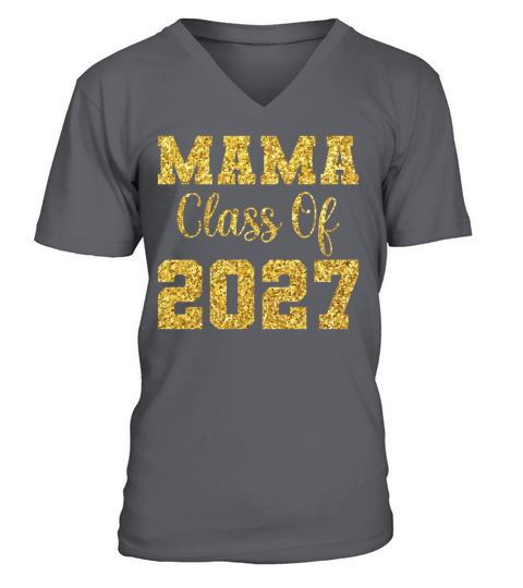 Mama Class Of 2027 V-Neck T-shirt