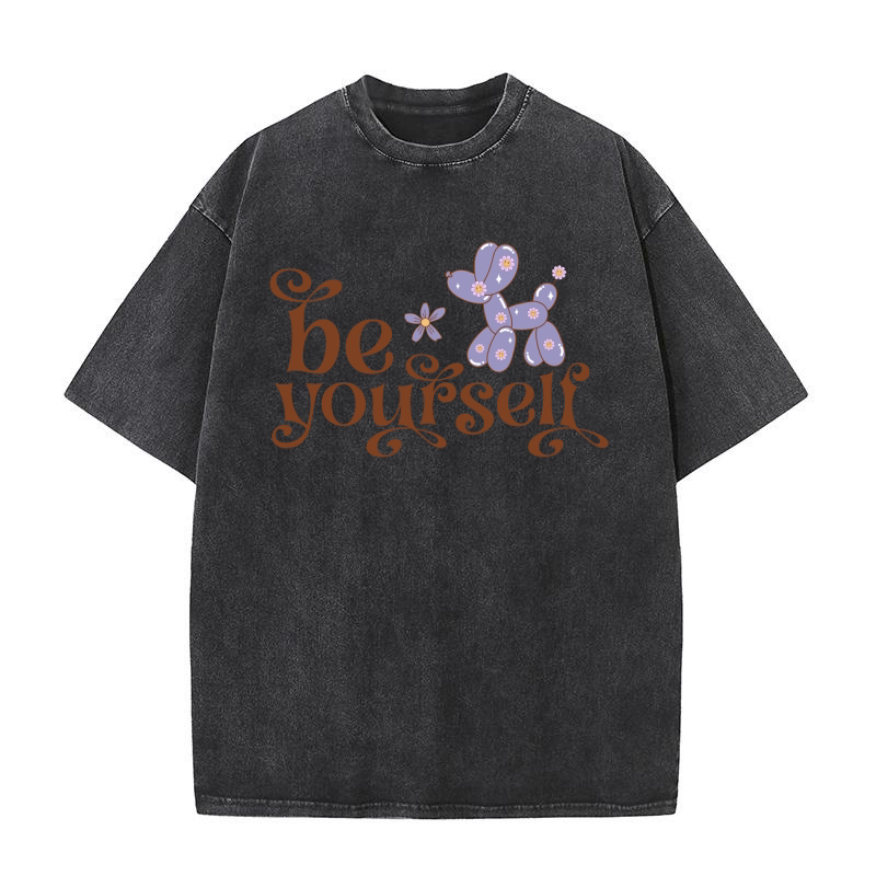 Be Yourself 02 Washed T-Shirt