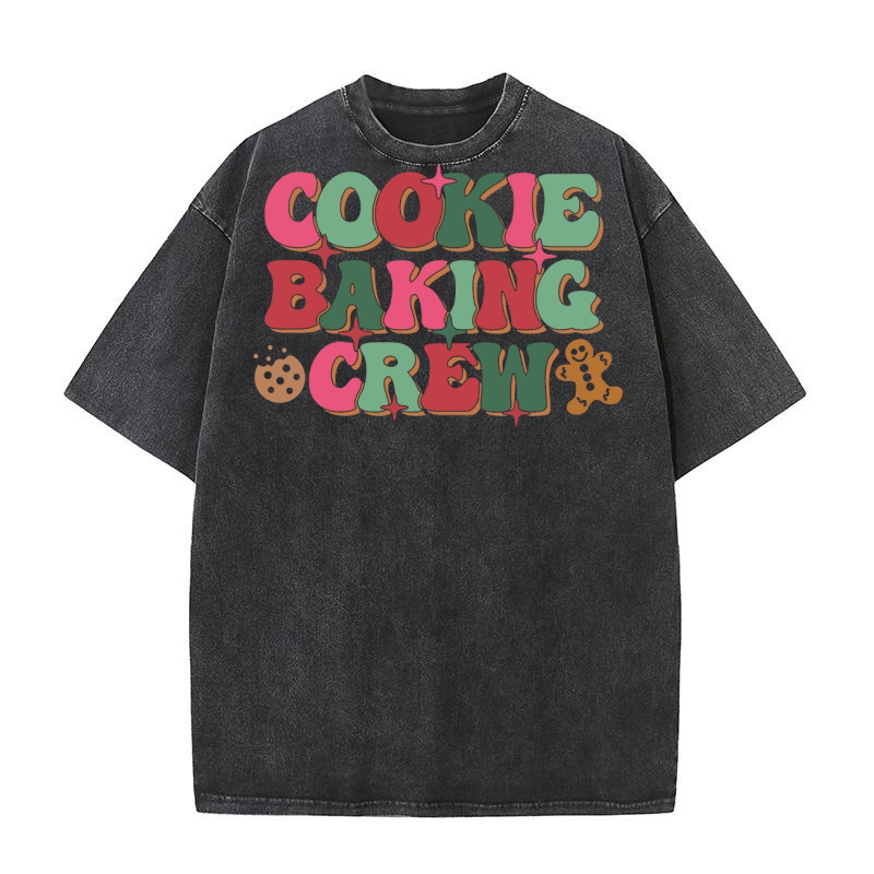 Cookie Baking Crew 2 Washed T-Shirt