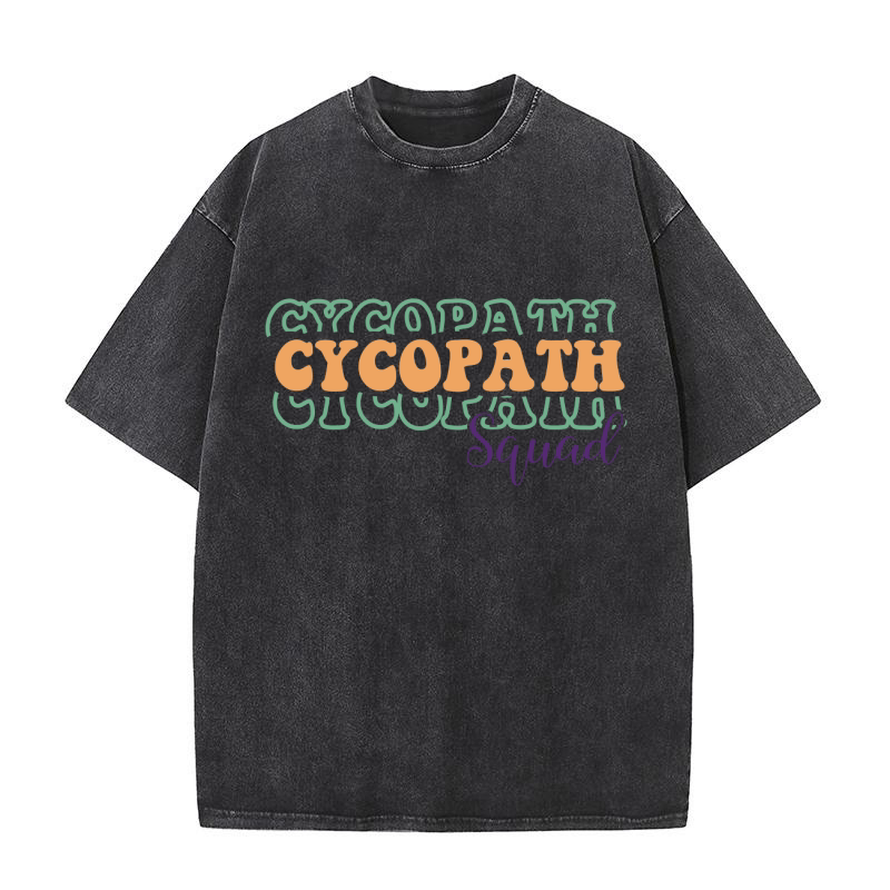 Cycopath Squad Washed T-Shirt