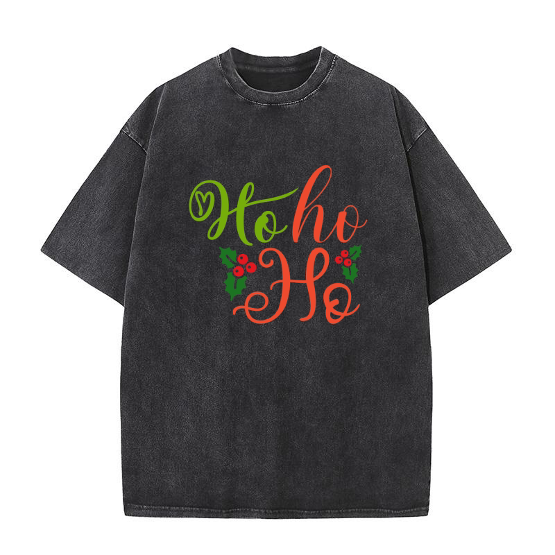 Ho ho ho  03 Washed T-Shirt