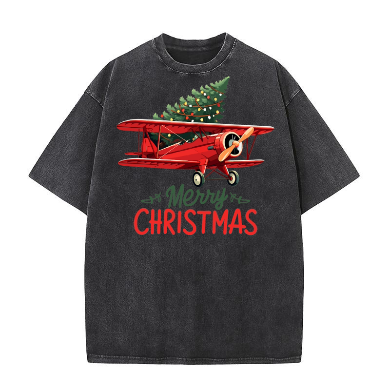 Merry Christmas 03 Washed T-Shirt