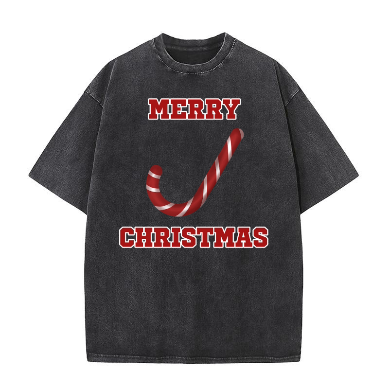 Merry Christmas 42 27 Washed T-Shirt