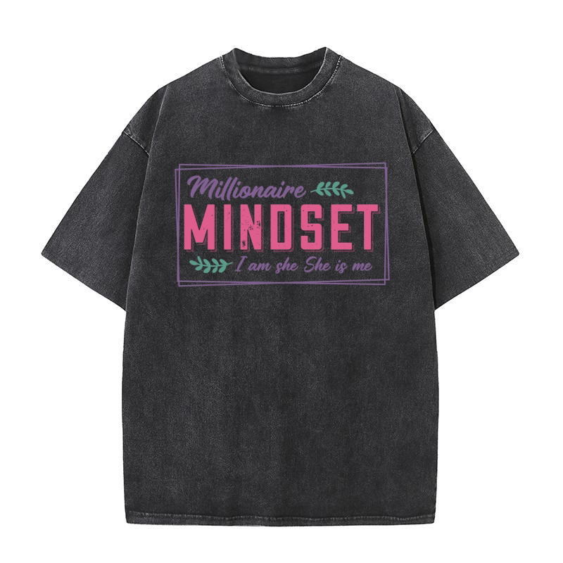 Millionaire Mindset Washed T-Shirt