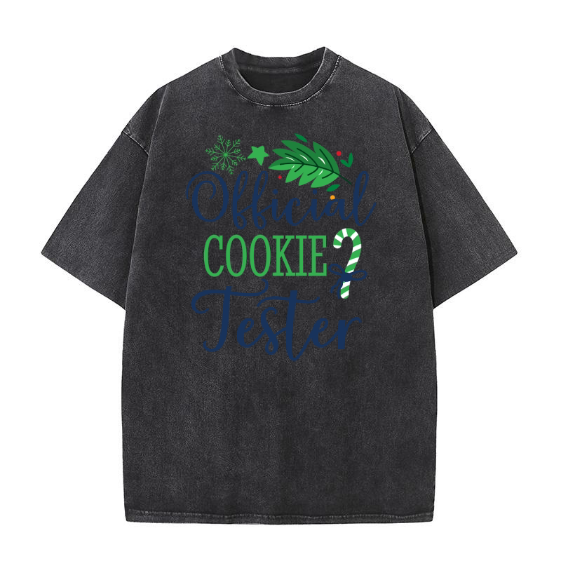 Official Cookie Tester Washed T-Shirt
