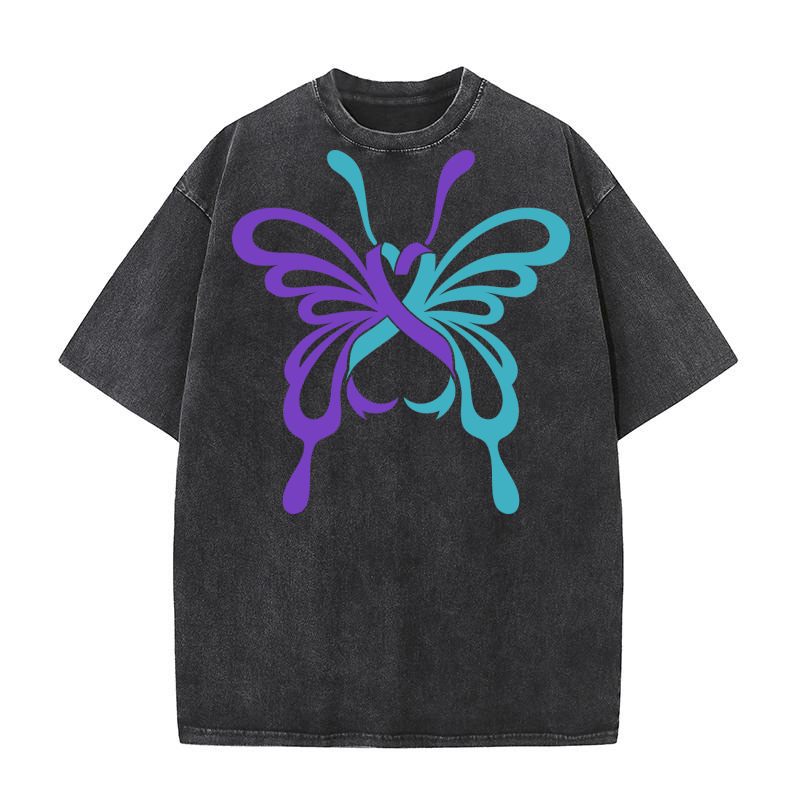 SUICIDE AWARENESS 2 Washed T-Shirt