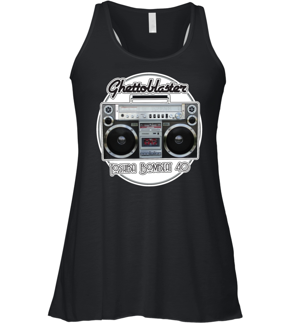 Boombox Toshiba RT-S913 BomBeat 40 Ghettoblaster Women's Flowy Tank Top