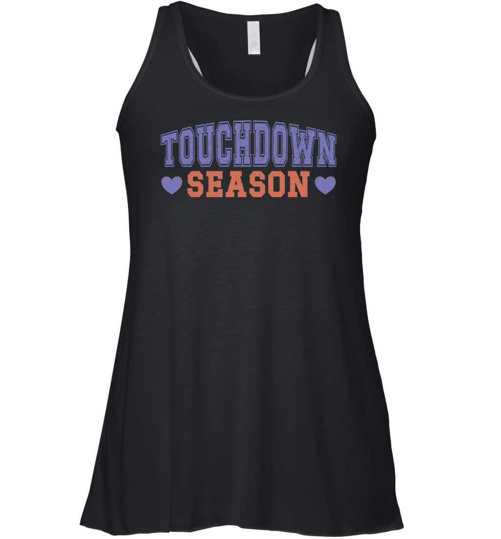 Touchdown Season color grunge Women's Flowy Tank Top