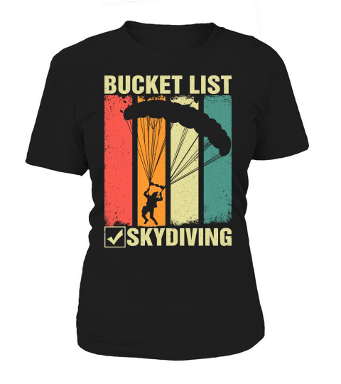 Bucket list skydiving 09 Women's T-Shirt