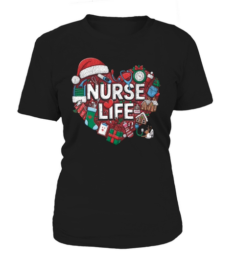 Christmas Nurse Sublimation Bundle 14 Women's T-Shirt