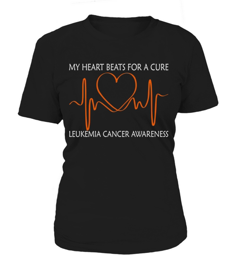Heart Beats  Leukemia Cancer Awarenessv Women's T-Shirt