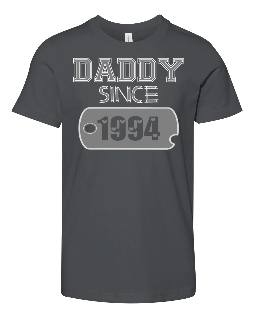 Daddy Since Tag 1994 Happy Fathers Day Youth Unisex Jersey Tee