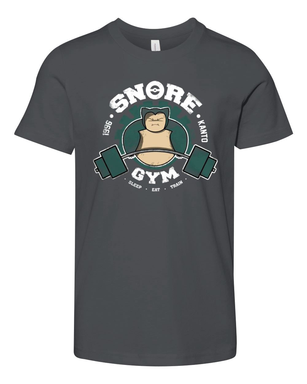 Snore Gym T-Shirt Youth Unisex Jersey Tee