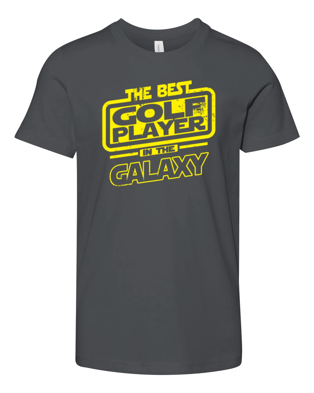 The Best Golf Player In The Galaxy Youth Unisex Jersey Tee