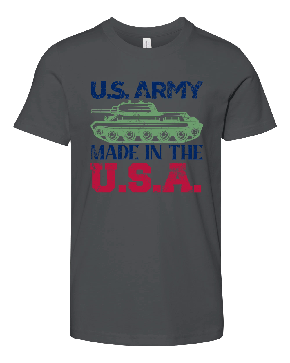 US army made in the USA Youth Unisex Jersey Tee