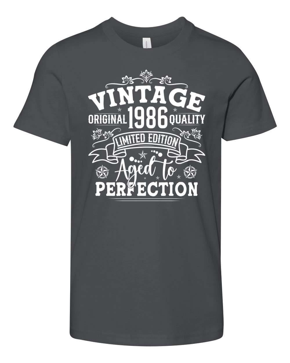 Vintage Birthday TShirt Design Bundle 1986 Youth Unisex Jersey Tee