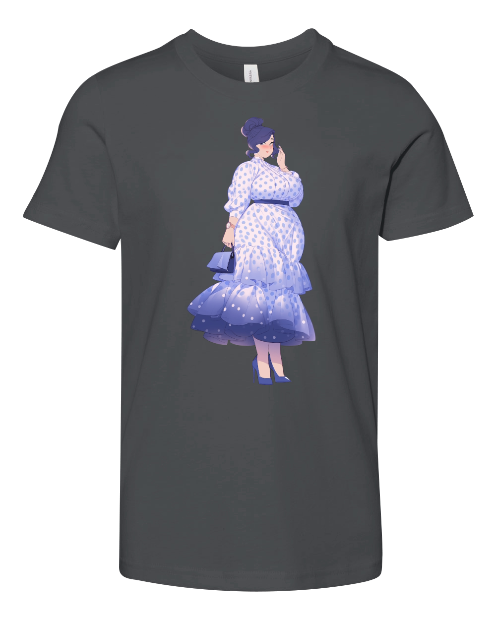 Waifu Housewife Anime Girl Youth Unisex Jersey Tee