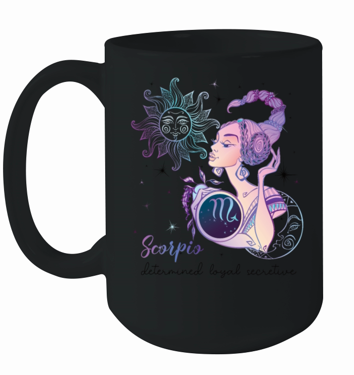 Scorpio Zodiac Sign Birthday Gifts Horoscope Woman Ceramic Mug