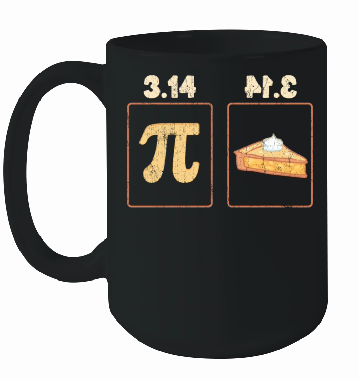 Vintage Pi Day Pi Equals Pie Ceramic Mug