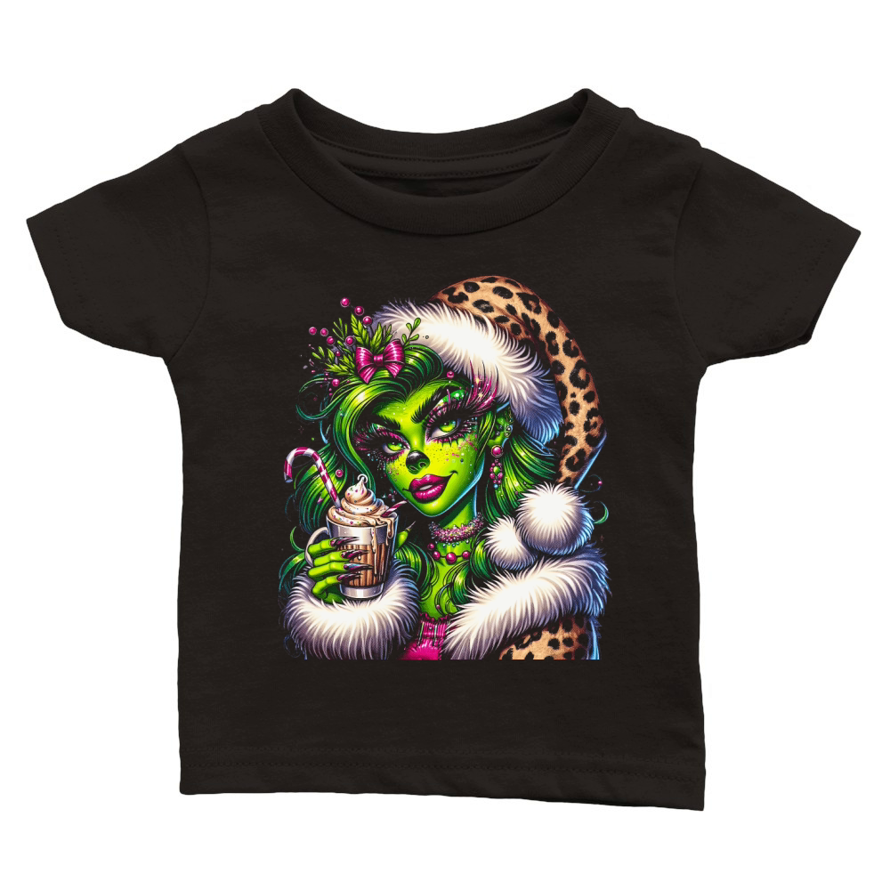 Grinch Inspired Elf Classic Baby Crewneck T-shirt