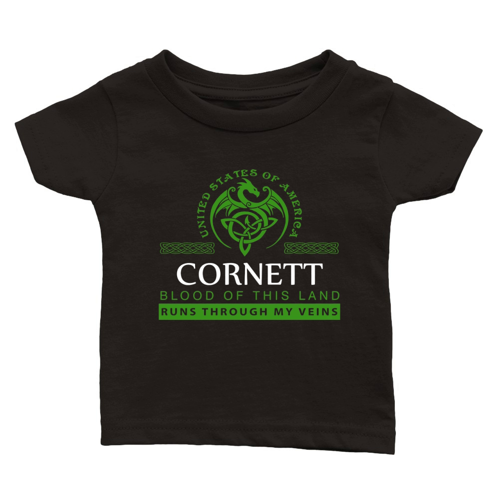 Keep Calm and Let CORNETT Handle it. Gift T-Shirt Classic Baby Crewneck T-shirt
