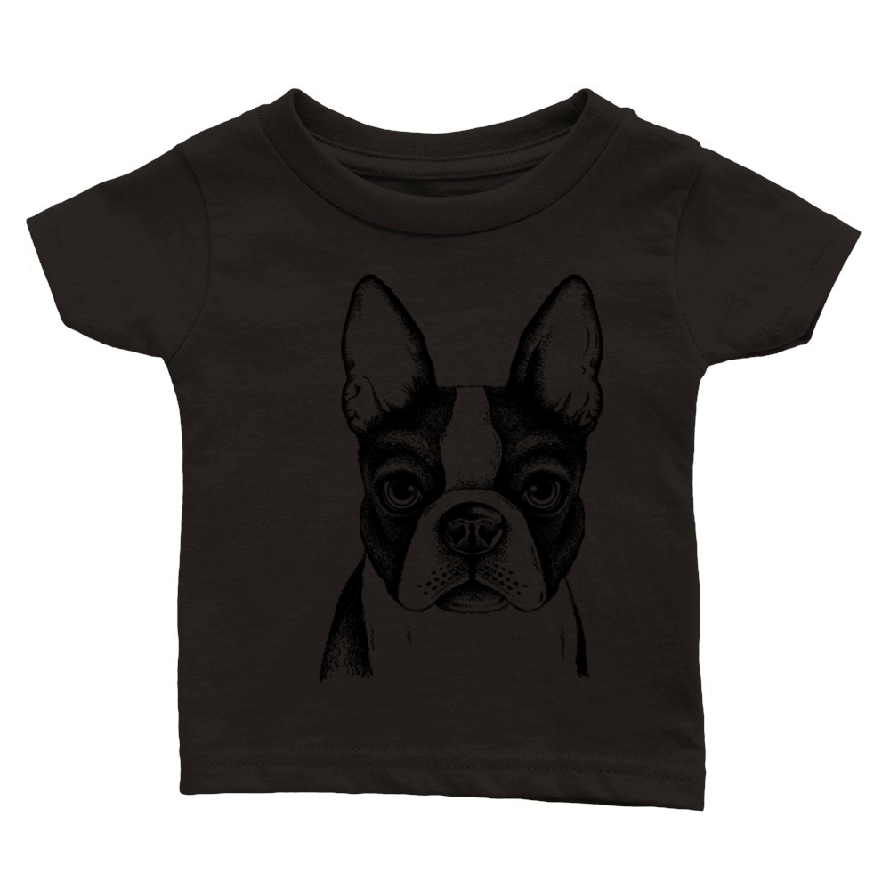 sketches of animals small dog Classic Baby Crewneck T-shirt