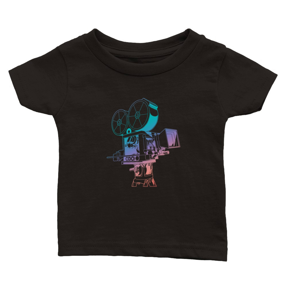 Vintage Video Camera Classic Baby Crewneck T-shirt