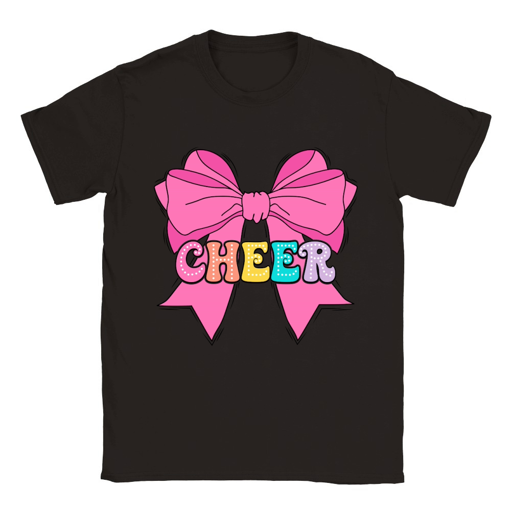 Cheer with bow 9 Classic Kids Crewneck T-shirt