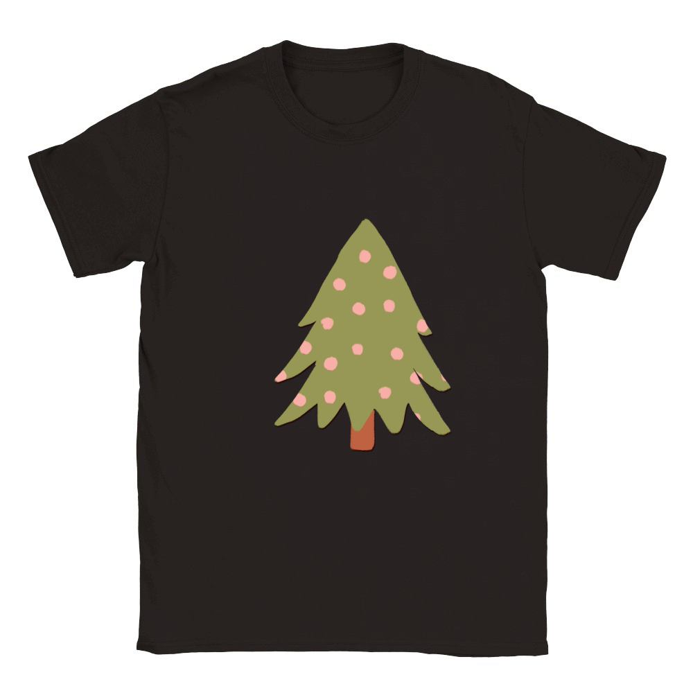 Christmas Tree (2) 1 Classic Kids Crewneck T-shirt