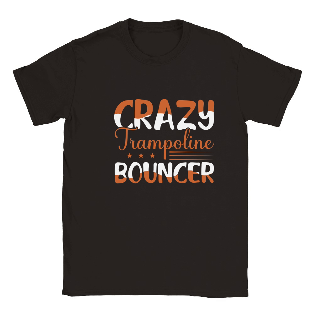 Crazy Trampoline Bouncer Classic Kids Crewneck T-shirt