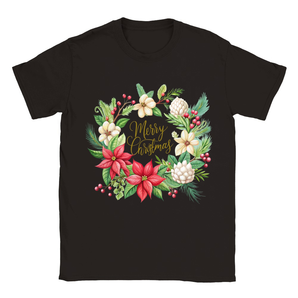 Merry Christmas 42 10 Classic Kids Crewneck T-shirt