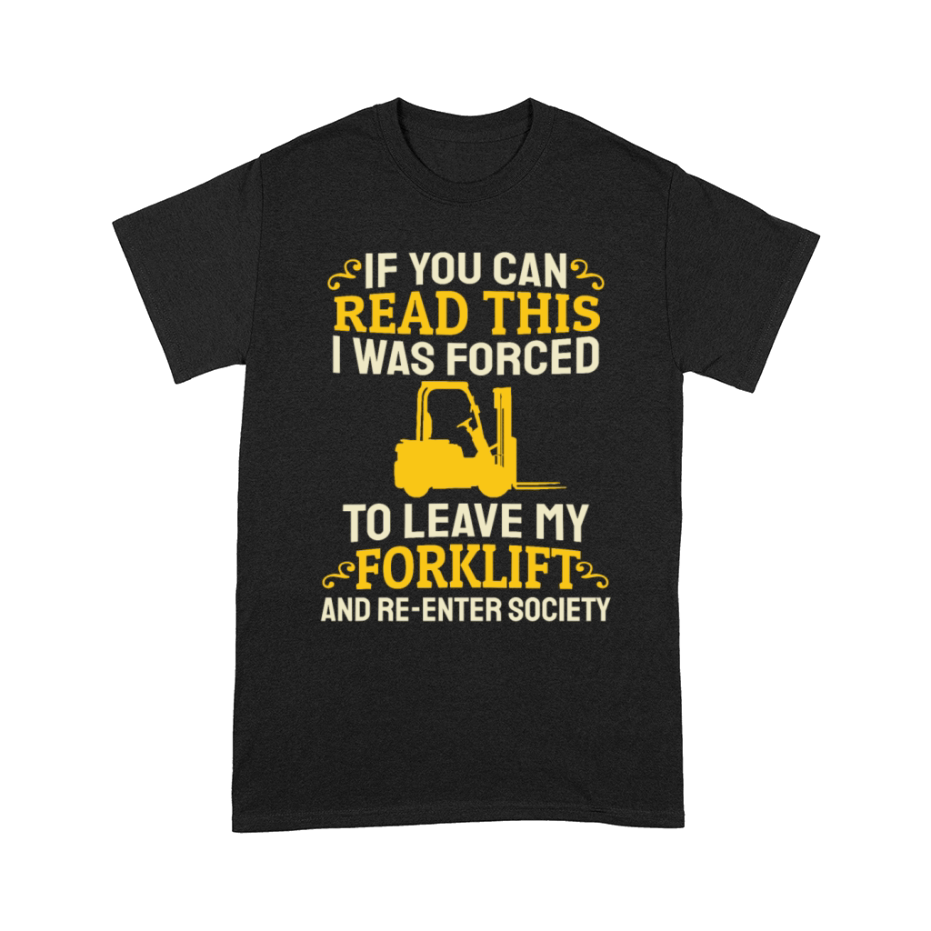 Forklift Driver Operator Forklifter Comfort T-shirt