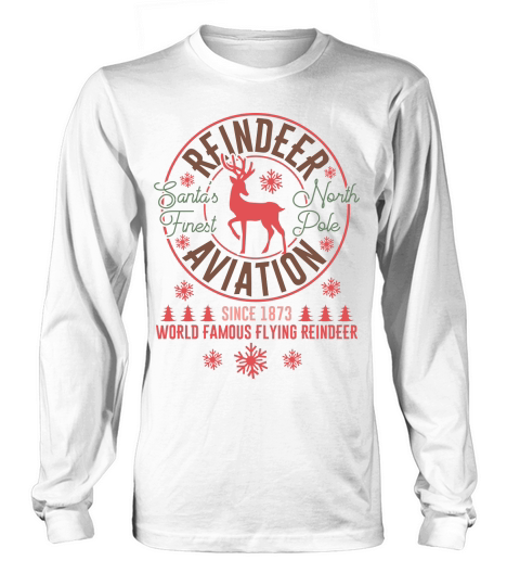 Reindeer Aviation Long sleeved Unisex