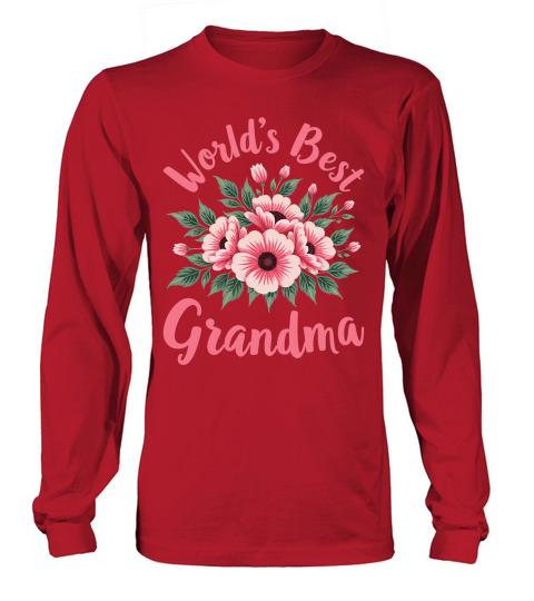 Worlds best grandma Long sleeved Unisex