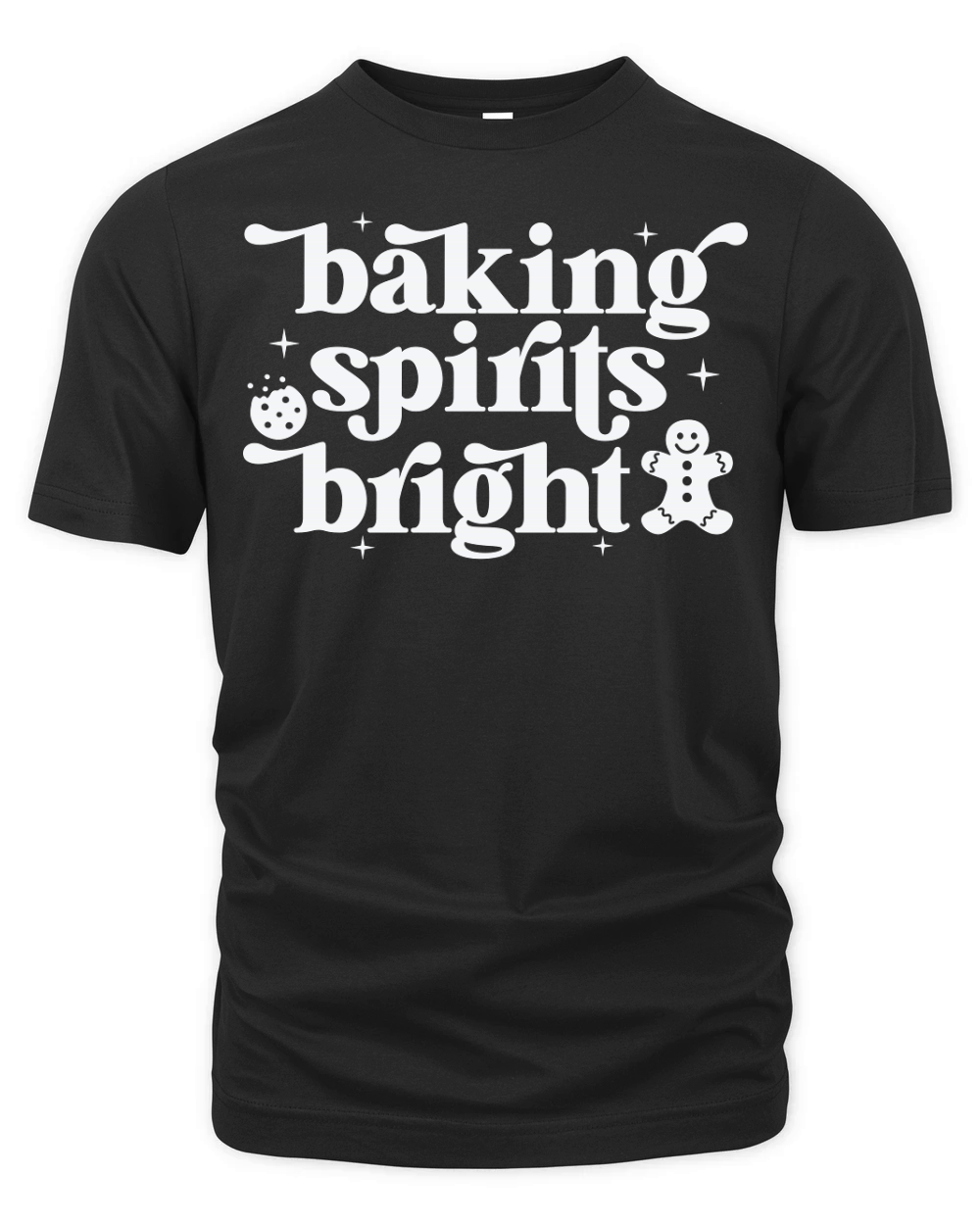 BakingSpiritsBright 2White Organic Unisex T-shirt