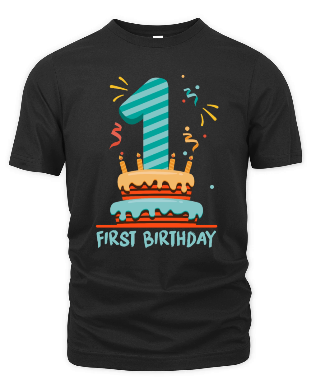 Birthday Baby - 1st Birthday Organic Unisex T-shirt