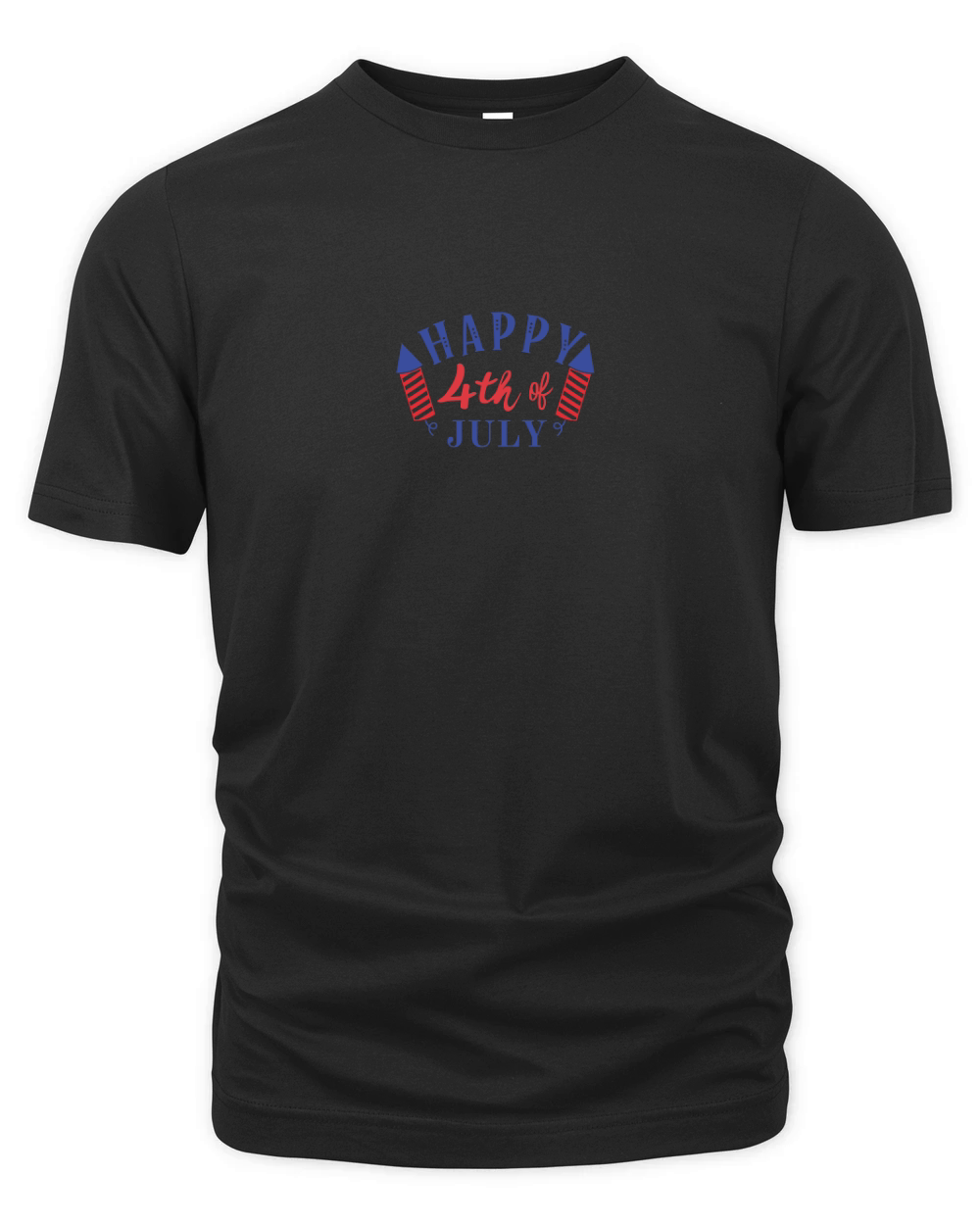 Happy 4th of July 5 Organic Unisex T-shirt