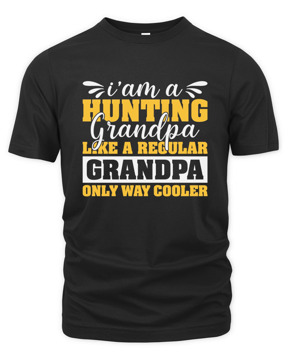 Iam a Hunting Grandpa Organic Unisex T-shirt