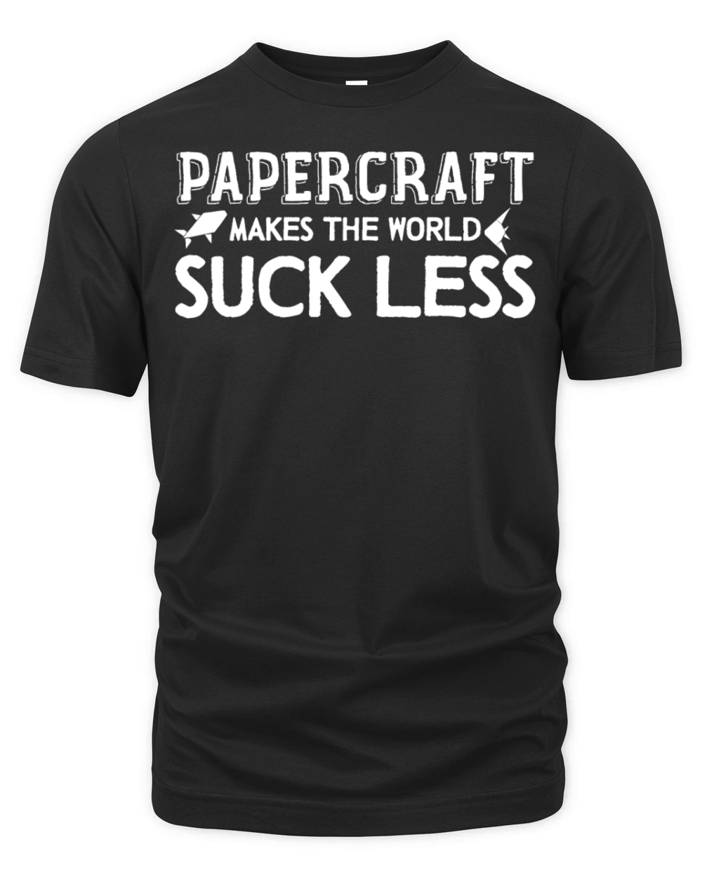 Papercraft Joke Origami Artwork Paper Cardmaking Organic Unisex T-shirt