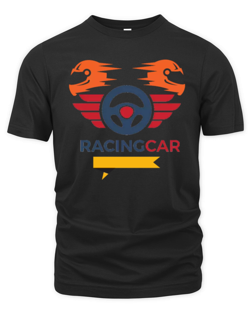Racing Car Organic Unisex T-shirt
