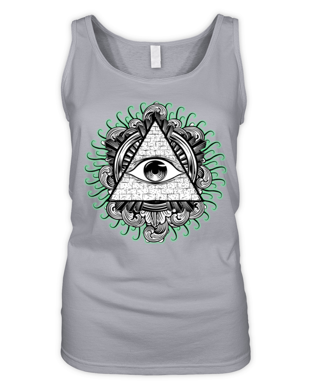 All Seeing Eye Organic Women's Tank Top